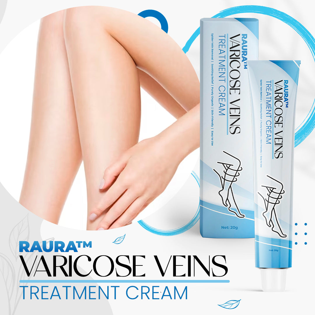 Raura™ Varicose Veins Treatment Cream ✅ Dermatologist Recommended ✅