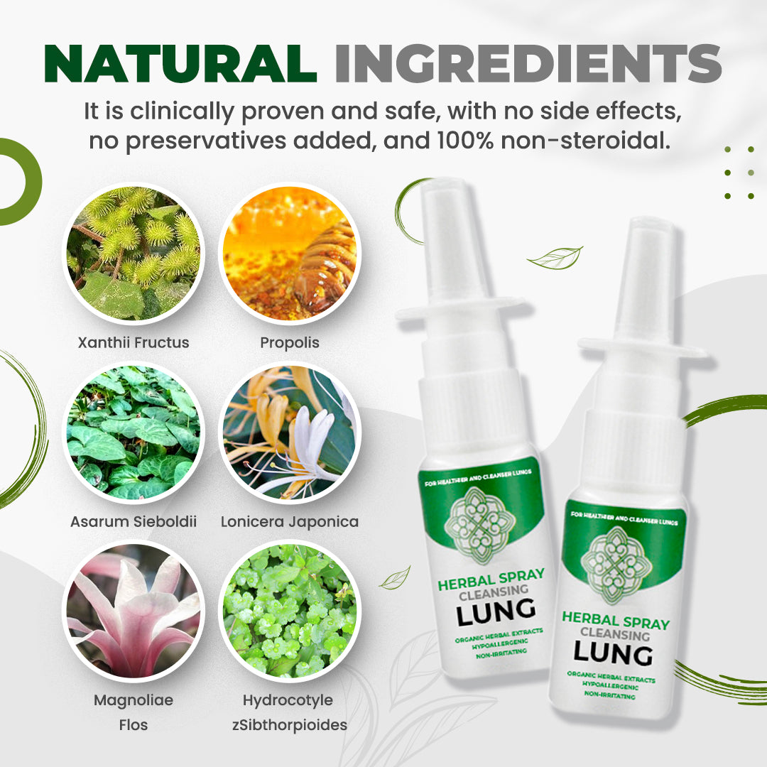 Flonaze™ Organic Herbal Lung Cleanse Repair Nasal Spray
