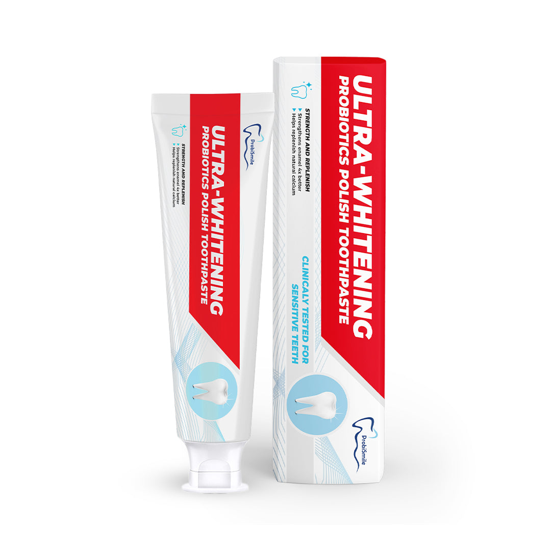 ProbiSmile™ Ultra-Whitening Probiotics Polish Toothpaste