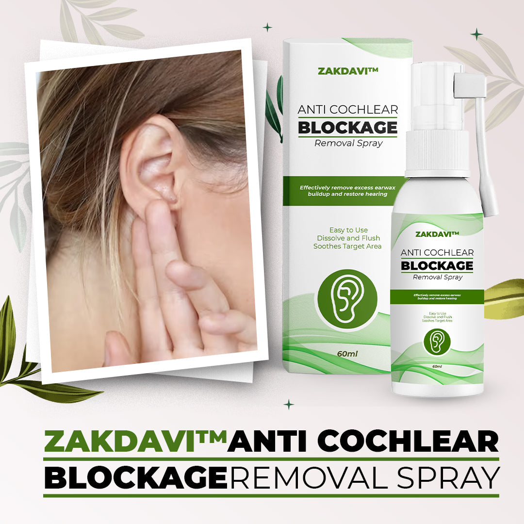 Zakdavi™️Anti Cochlear Blockage Removal Spray