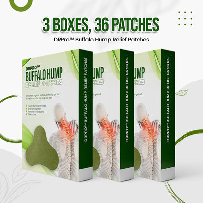 DRPro™ Buffalo Hump Relief Patches