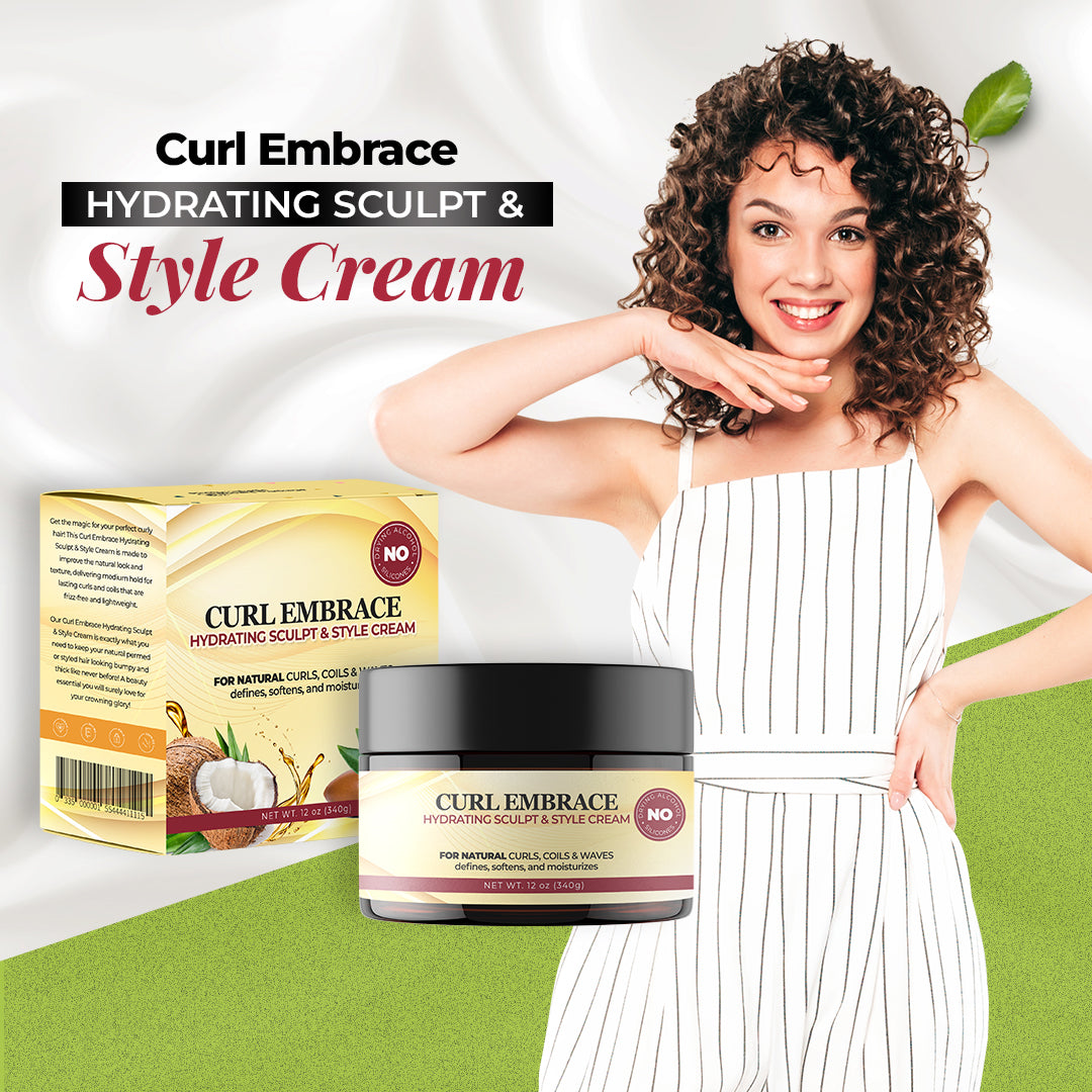 Curl Embrace Hydrating Sculpt & Style Cream